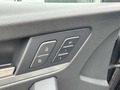 View of control buttons for electric seat adjustment