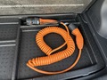 View of fittings for electric vehicle