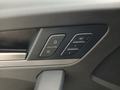 View of control buttons for electric seat adjustment