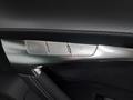 View of control buttons for electric seat adjustment