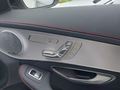 View of control buttons for electric seat adjustment