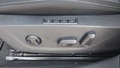 View of control buttons for electric seat adjustment