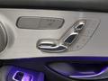 View of control buttons for electric seat adjustment