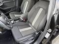 View of front seats