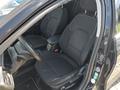 View of front seats