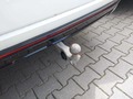 View of trailer tow-bar hitch
