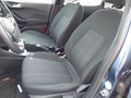 View of front seats