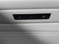 View of control buttons for electric seat adjustment