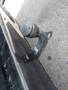 View of trailer tow-bar hitch