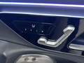 View of control buttons for electric seat adjustment