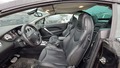 View of front seats
