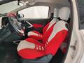 View of front seats