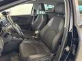 View of front seats
