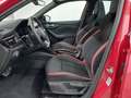 View of front seats
