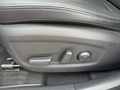 View of control buttons for electric seat adjustment