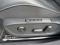 View of control buttons for electric seat adjustment