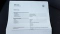Attestation d'entretien