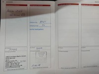 Action supplémentaire dans le cahier de service