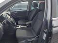 View of front seats