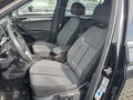 View of front seats