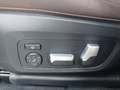 View of control buttons for electric seat adjustment