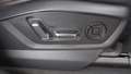 View of control buttons for electric seat adjustment