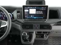 View of centre console