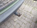 View of trailer tow-bar hitch