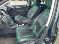 View of front seats