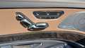 View of control buttons for electric seat adjustment