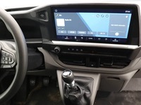 View of centre console
