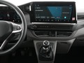 View of centre console