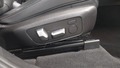 View of control buttons for electric seat adjustment