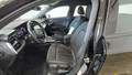 View of front seats