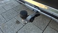 View of trailer tow-bar hitch