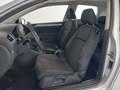 View of front seats