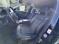 View of front seats