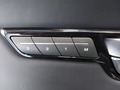 View of control buttons for electric seat adjustment