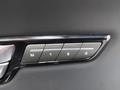 View of control buttons for electric seat adjustment
