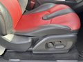 View of control buttons for electric seat adjustment