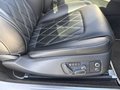 View of control buttons for electric seat adjustment