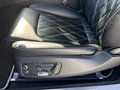 View of control buttons for electric seat adjustment