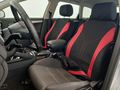 View of front seats