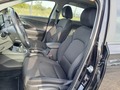 View of front seats