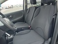 View of front seats