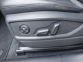 View of control buttons for electric seat adjustment