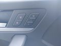 View of control buttons for electric seat adjustment