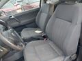 View of front seats