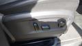View of control buttons for electric seat adjustment