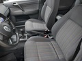 View of front seats